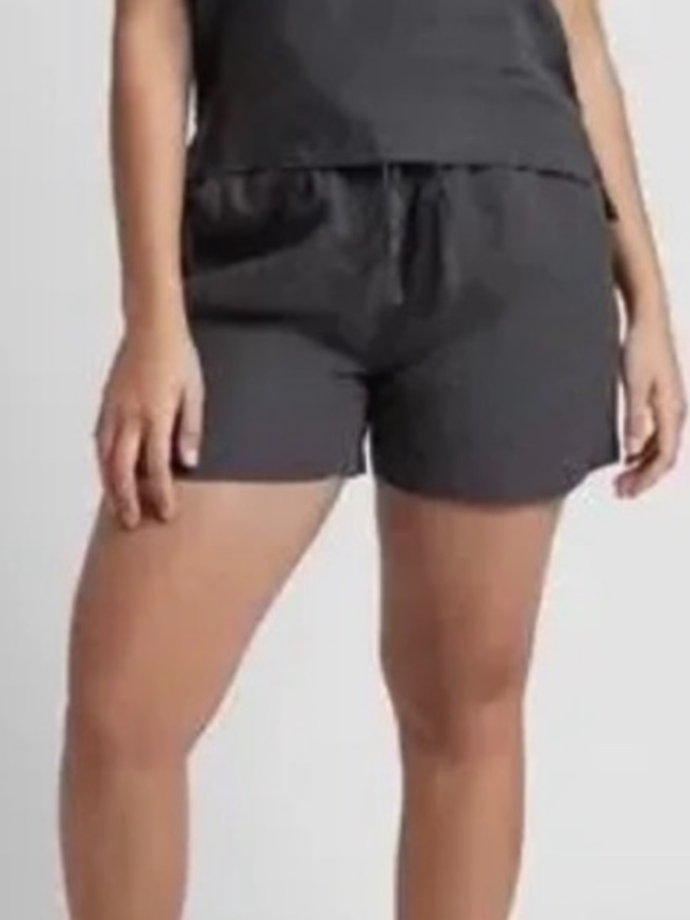 Parachute 100% Linen Shorts Charcoal Grey Extra Large